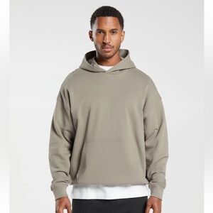 Gymshark Rest Day Essentials Hoodie M Brown